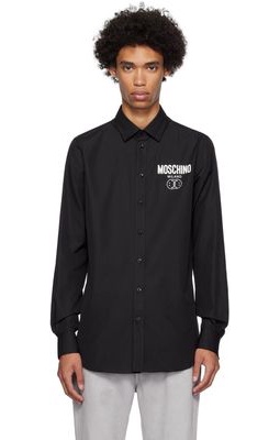 Moschino Black Printed Shirt