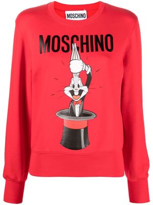 Moschino Bugs Bunny print sweatshirt - Red