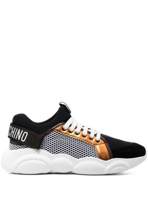 Moschino chunky lace-up sneakers - Black