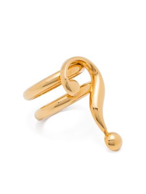 Moschino double-band ring - Gold