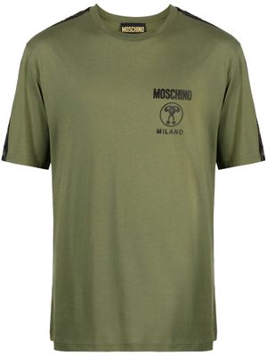 Moschino Double Question Mark cotton T-shirt - Green
