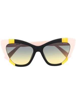 Moschino Eyewear cat eye-frame sunglasses - Black