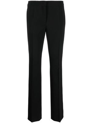 Moschino flared mid-rise trousers - Black