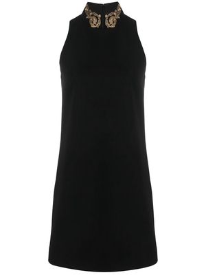 Moschino high-neck shift dress - Black