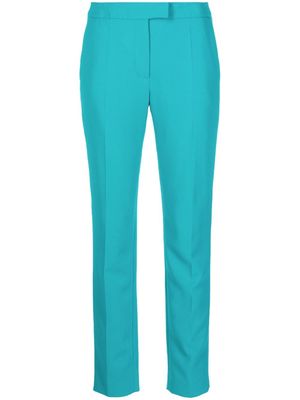 Moschino high-waist tailored trousers - Blue