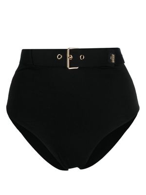Moschino high-waisted belted bikini bottoms - Black