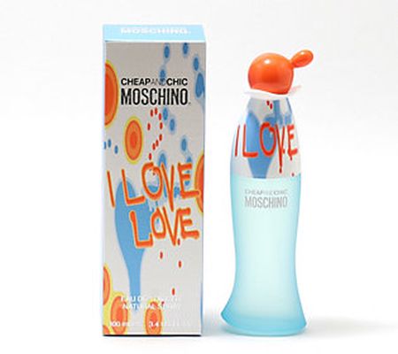 Moschino I Love Love Ladies Eau De Toilette, 3. 4-fl oz