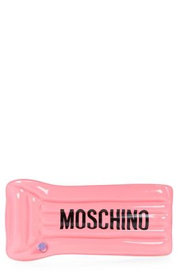 Moschino Inflatable Float Clutch in A2206 Fantasy Print Fucsia