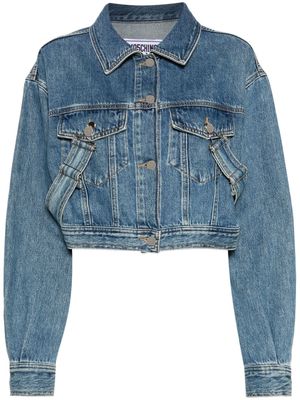 MOSCHINO JEANS cotton denim jacket - Blue