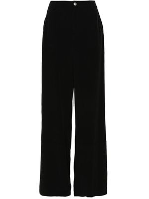 MOSCHINO JEANS high-waisted palazzo trousers - Black