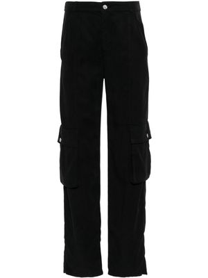 MOSCHINO JEANS straight-leg cargo trousers - Black