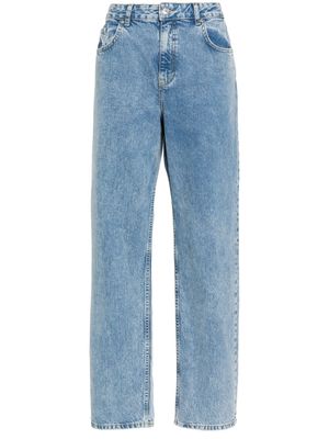 MOSCHINO JEANS straight-leg cotton jeans - Blue