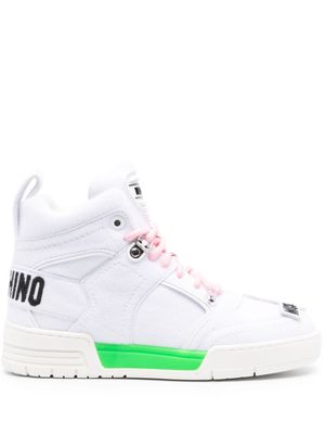 Moschino Kevin high-top sneakers - White