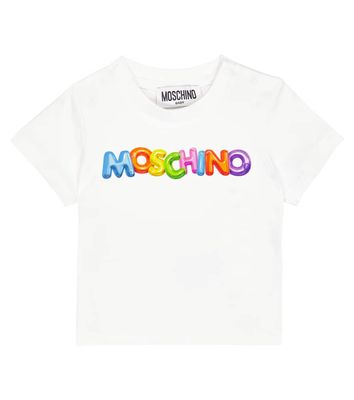 Moschino Kids Baby printed cotton T-shirt