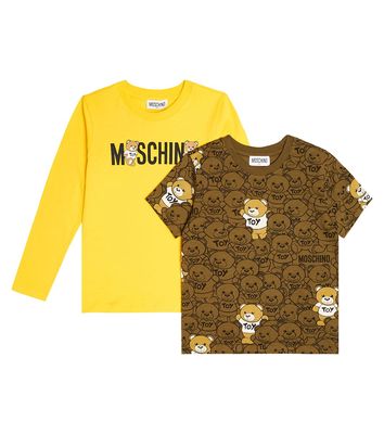 Moschino Kids Cotton jersey T-shirt and top