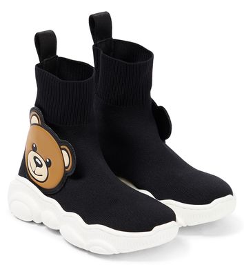 Moschino Kids Logo ankle boots