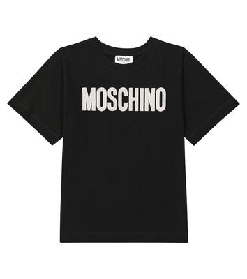 Moschino Kids Logo cotton jersey T-shirt