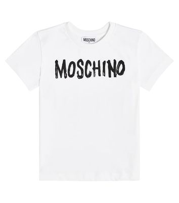 Moschino Kids Logo cotton T-shirt