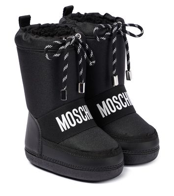 Moschino Kids Logo ski boots