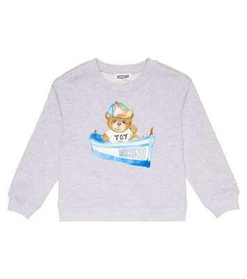 Moschino Kids Printed cotton sweatshirt