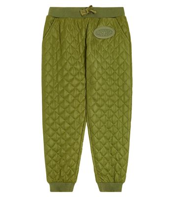 Moschino Kids Quilted sweatpants