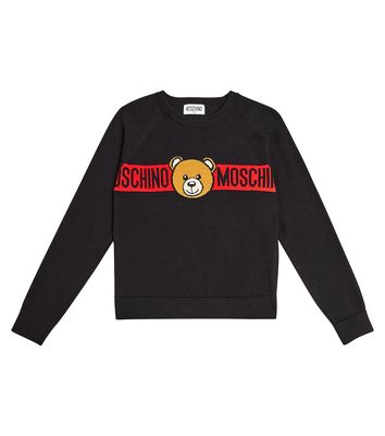 Moschino Kids Teddy Bear cotton sweater