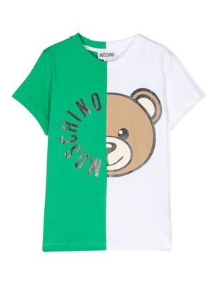 Moschino Kids Teddy Bear short-sleeve T-shirt - Green