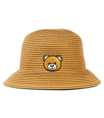 Moschino Kids Teddy Bear sun hat