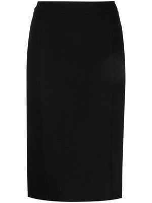 Moschino knee-length pencil skirt - Black