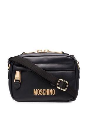Moschino leather crossbody bag - Black