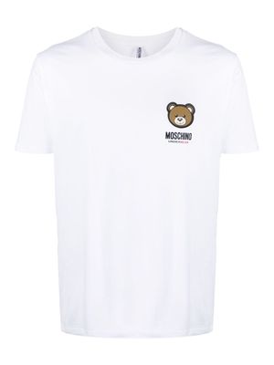 Moschino Leo Teddy-print T-shirt - White