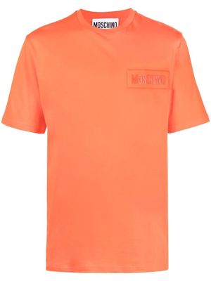 Moschino logo-print short-sleeved T-shirt - Red