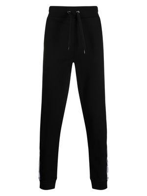 Moschino logo-tape detailing sweatpants - Black