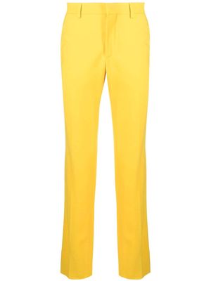 Moschino low-rise tailored trousers - Yellow