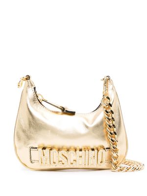 Moschino metallic mini bag - Gold