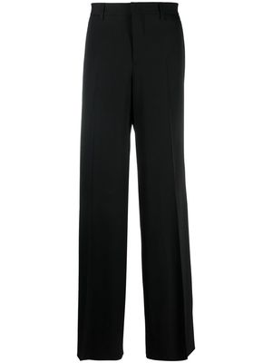 Moschino mid-rise flared trousers - Black