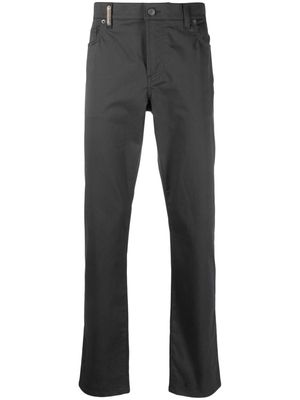 Moschino mid-rise straight-leg trousers - Grey