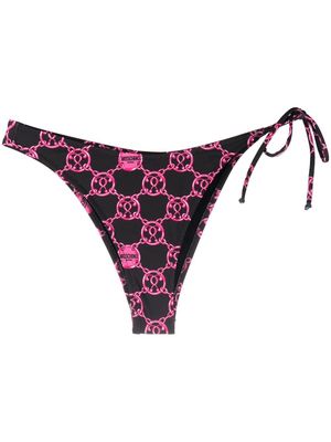 Moschino monogram tie-fastening bikini briefs - Pink