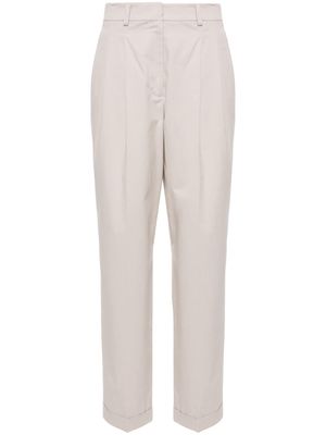 Moschino pleat-detail trousers - Neutrals