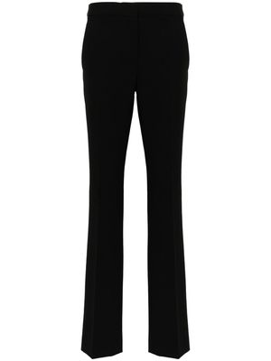 Moschino press-creased straight-leg trousers - Black