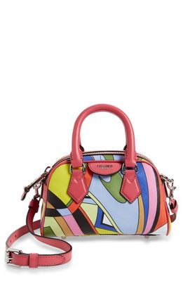 Moschino Psychedelic Swirl Print Top Handle Bag in Fantasy Print
