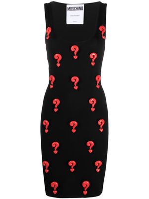 Moschino Question Mark minidress - Black