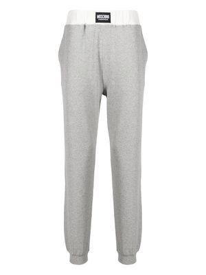 Moschino ribbed lounge pants - Grey