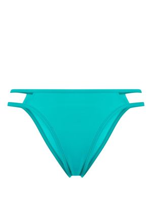 Moschino side tie detail bikini bottoms - Green