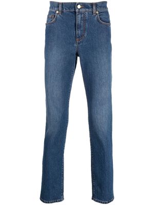 Moschino Smile slim-fit jeans - Blue