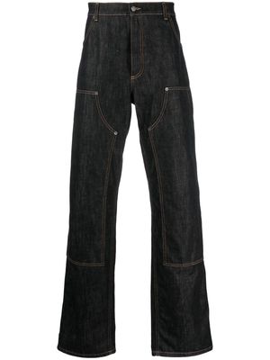 Moschino straight-leg denim jeans - Black