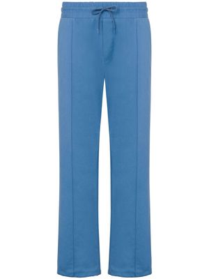 Moschino straight-leg drawstring trousers - Blue