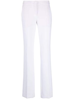 Moschino straight tailored trousers - White