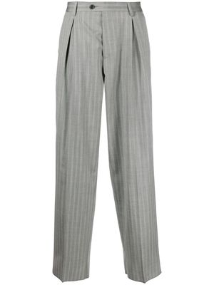 Moschino tailored virgin wool trousers - Grey