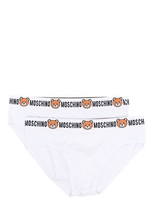 Moschino Teddy Bear 2-pack briefs - White